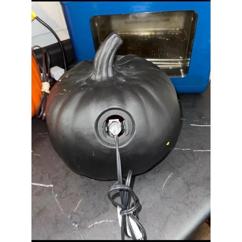 Blow Mold Light Up Jack O Lantern Pumpkin